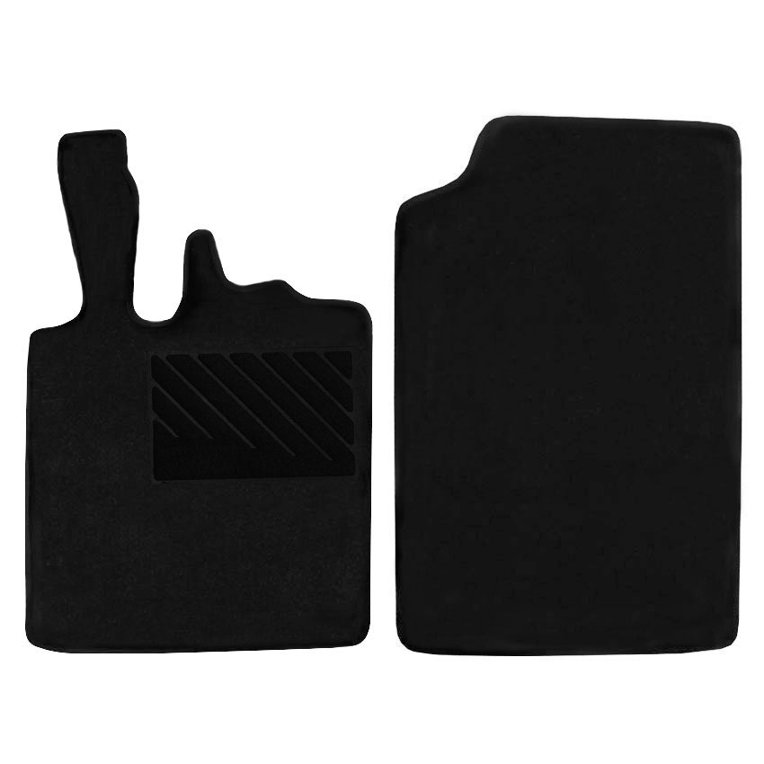 Μοκέτα Velgum σταχτί για Smart Fortwo (451) 2τμχ