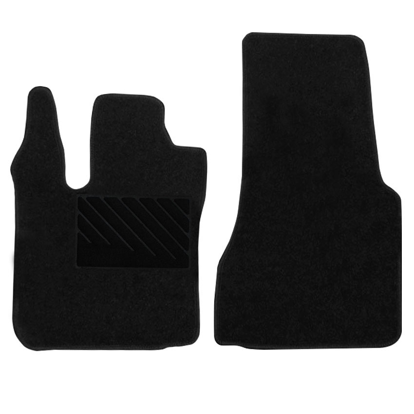 Μοκέτα Velgum σταχτί για Smart Fortwo (453) 2τμχ