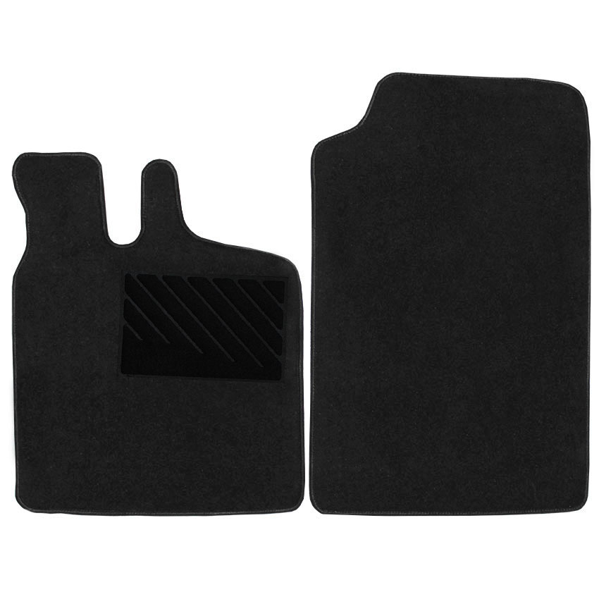 Μοκέτα Velgum σταχτί για Smart Fortwo (450) 2τμχ