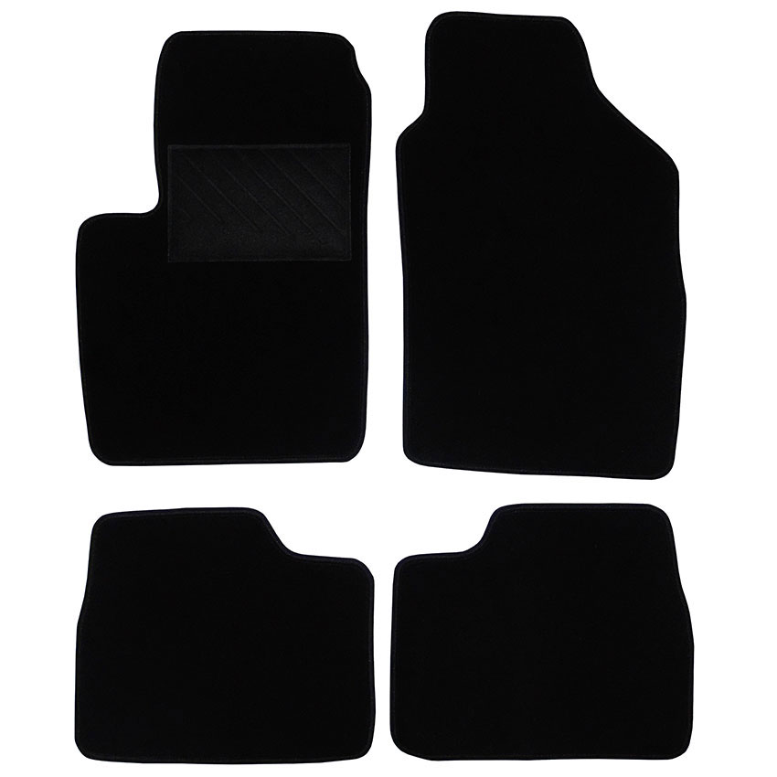 Μοκέτα Velgum μαύρη για Fiat 500