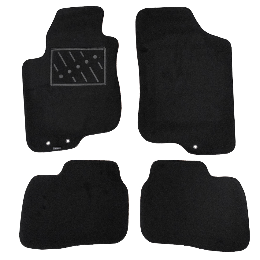 Μοκέτα Premium μαύρη για Hyundai i30 (III) με κουμπώματα