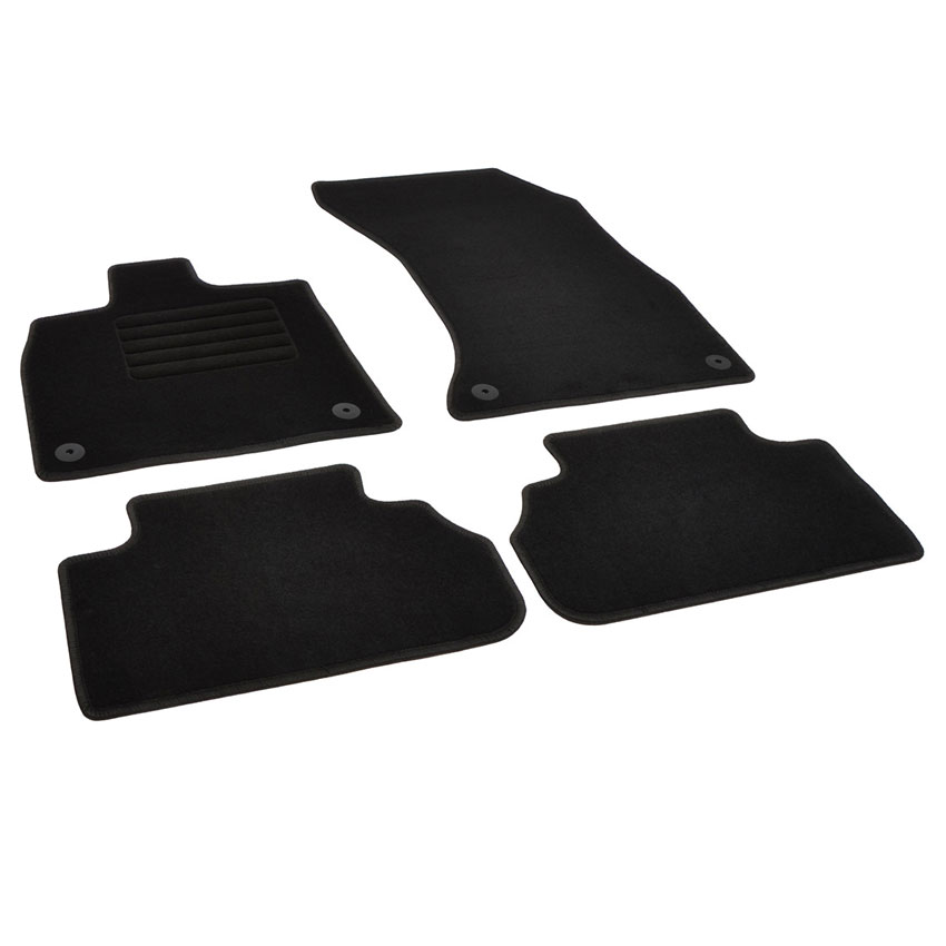 Πατάκια δαπέδου μοκέτας Standard μαύρα