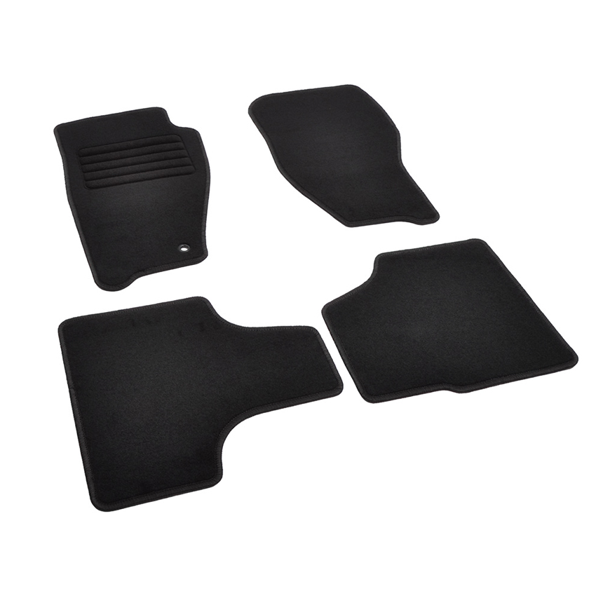 Πατάκια δαπέδου μοκέτας Standard μαύρα