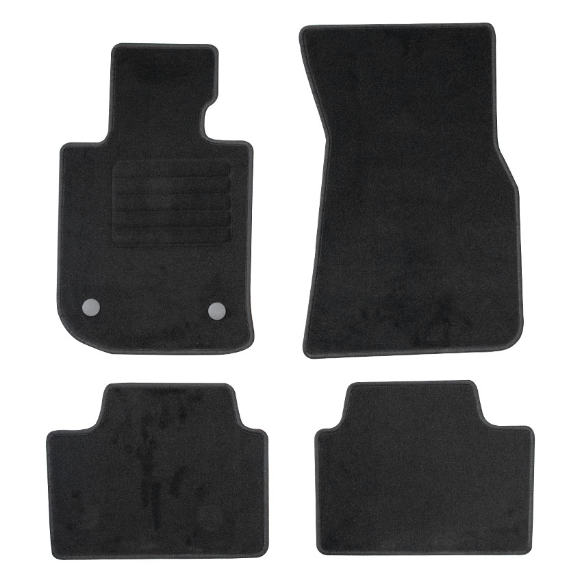 Πατάκια δαπέδου μοκέτας Standard μαύρα