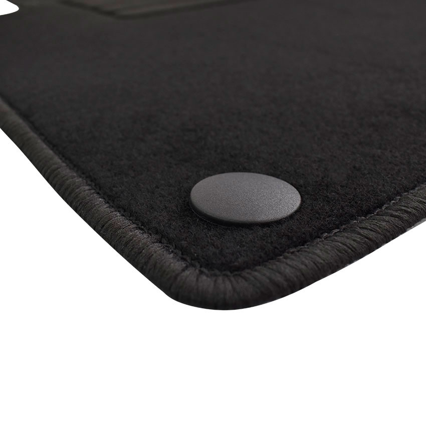 Πατάκια δαπέδου μοκέτας Standard μαύρα