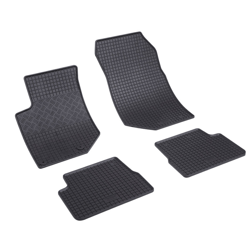 Πατάκια λάστιχο για Peugeot 208 (II) / Opel Corsa F / Opel Mokka με κουμπώματα 4τμχ