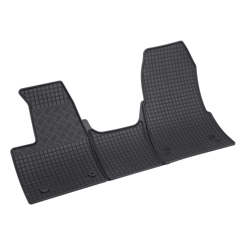 Πατάκια λάστιχο για Ford Tourneo Custom / Transit Custom (Facelift 2/3 Θέσεων)