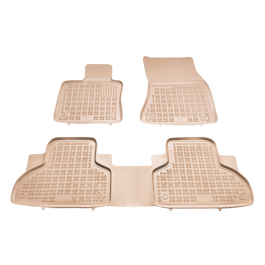Λαστιχένια μπεζ σκαφάκια για BMW X5 (F15) / X6 (F16)