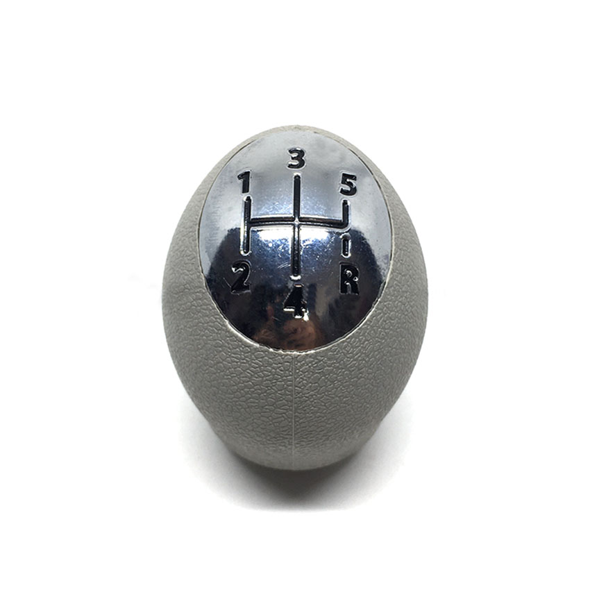 Πόμολο ταχυτήτων γκρι-ασημί Renault Megane III (5 ταχ.)