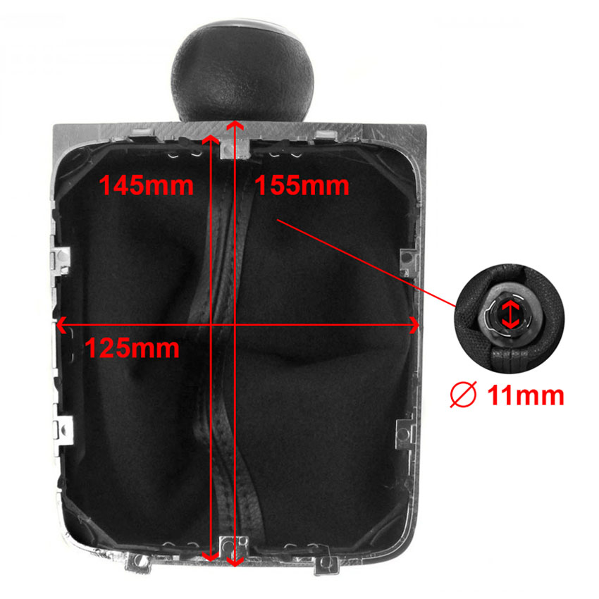 Πόμολο ταχυτήτων με φυσούνα VW Passat B6 (5 ταχ)