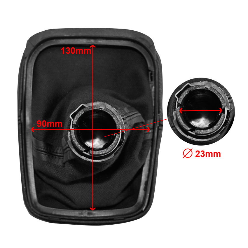 Πόμολο ταχυτήτων με φυσούνα για VW Golf V/VI (5ταχ)