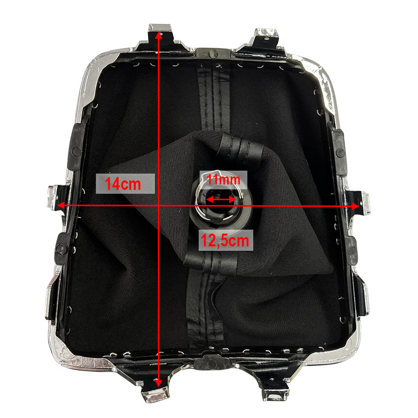 Πόμολο ταχυτήτων με φυσούνα για VW Sharan II (7N) / Tiguan I (5N) / Seat Alhambra II (7N) (5ταχ.)