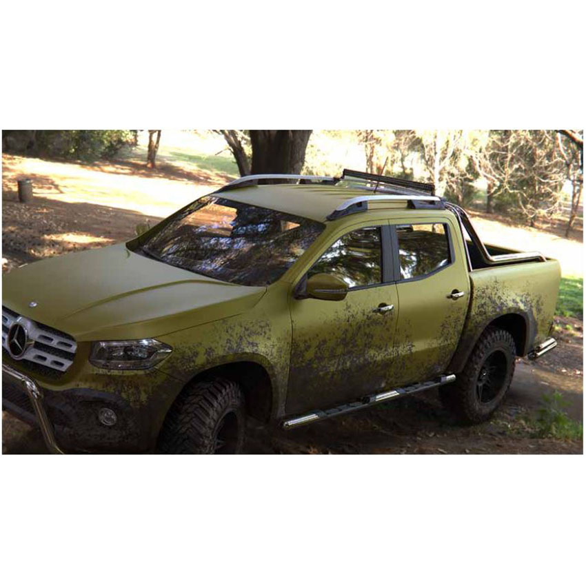 Ράγες οροφής μαύρες Falcon-A για Ford Ranger (T7)