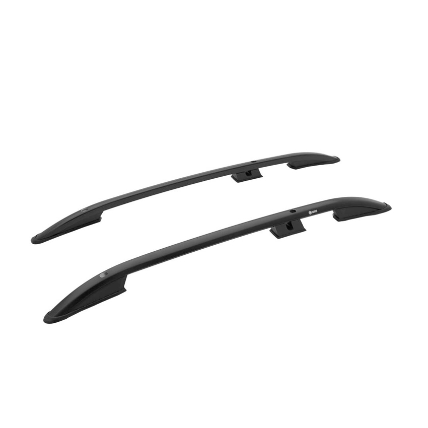 Ράγες οροφής αλουμινίου μαύρες Crown