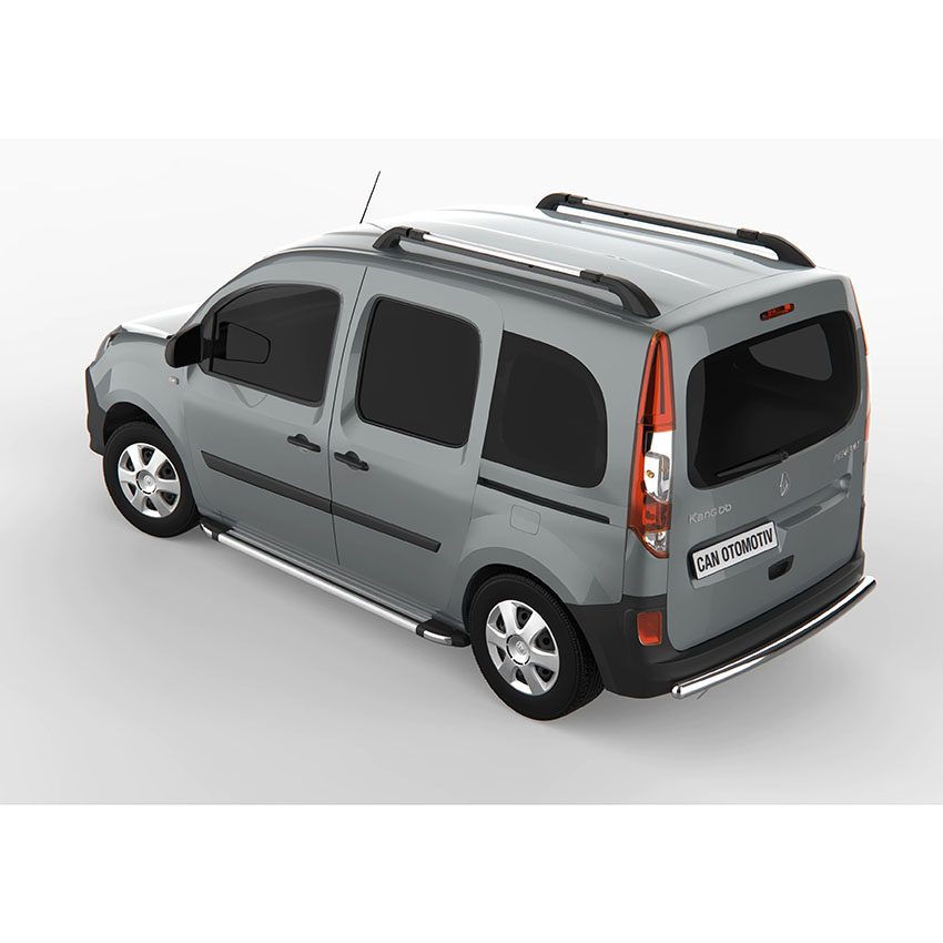 Ράγες οροφής μαύρες Eagle για Mercedes Citan W415 (short) 2τμχ