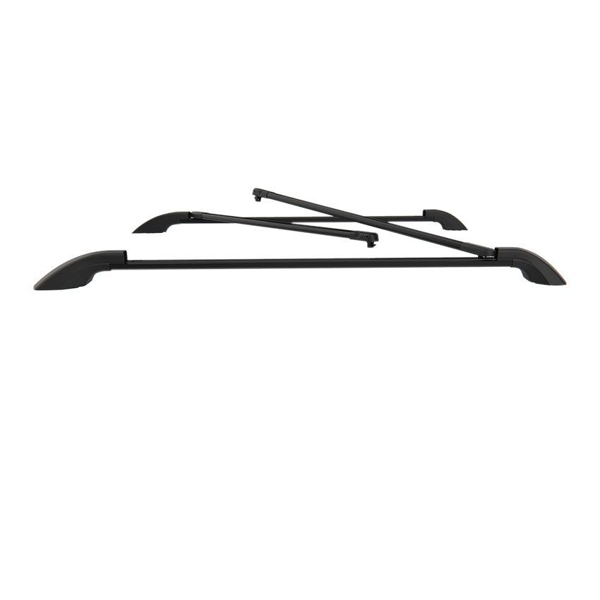 Ράγες οροφής μαύρες Eagle για Mercedes Citan W415 (short) 2τμχ