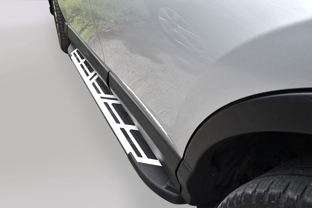 Σκαλοπάτια πλευρικά ασημί Sapphire V2