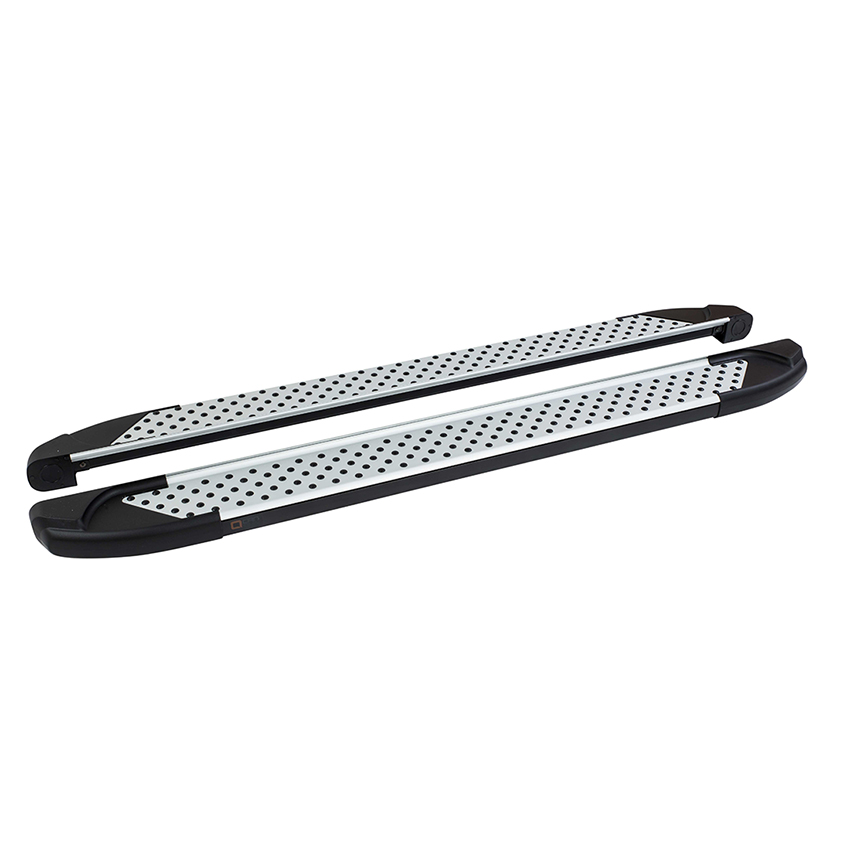 Πλευρικά σκαλοπάτια ασημί Can auto Sapphire V1 194cm 2τμχ