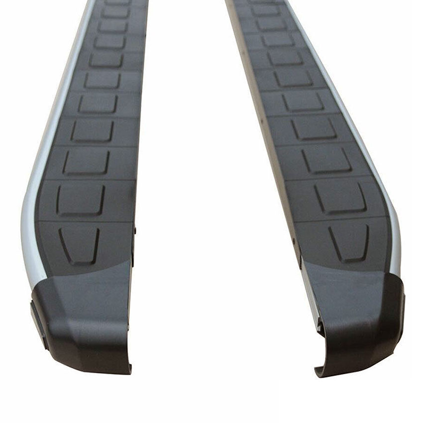 Πλευρικά σκαλοπάτια αλουμινίου OMTEC DA (DMA) για Nissan X-Trail II (T31) 2τμχ