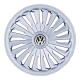 Τάσια Joy ασημί 14" με σήμα Volkswagen 4τμχ