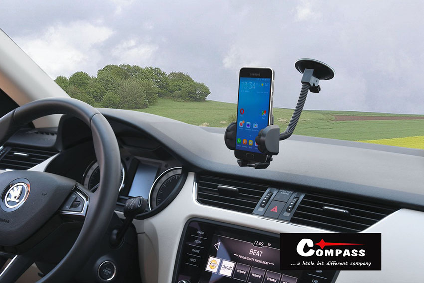 Βάση για PDA-κινητά-GPS με βεντούζα