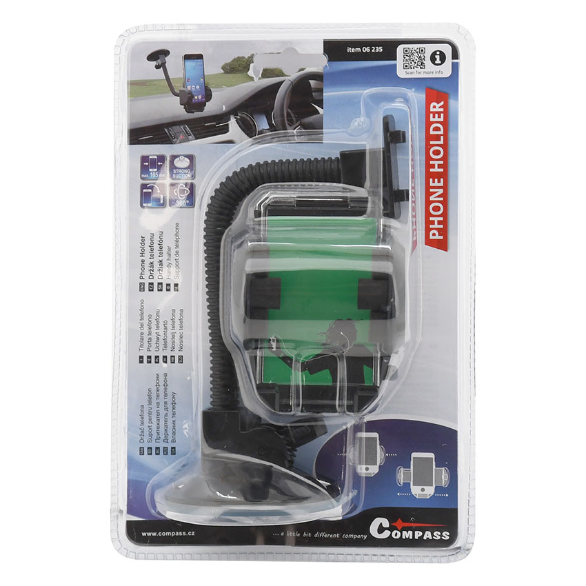 Βάση για PDA-κινητά-GPS με βεντούζα