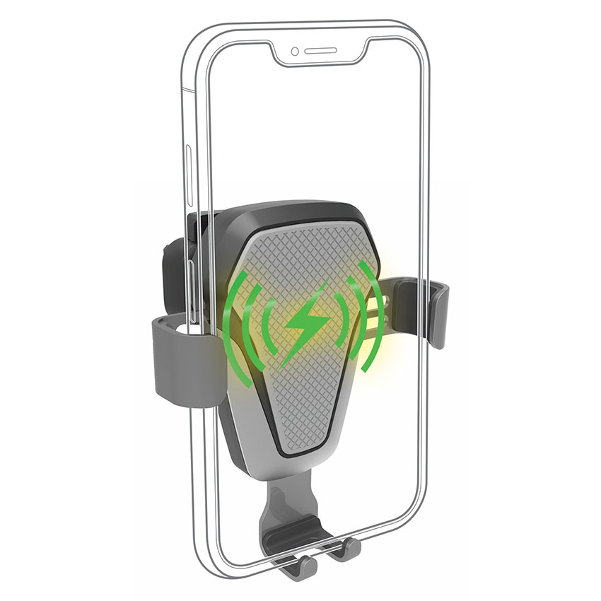 Βάση κινητού αεραγωγού / Ασύρματος φορτιστής Compass LUKE-V