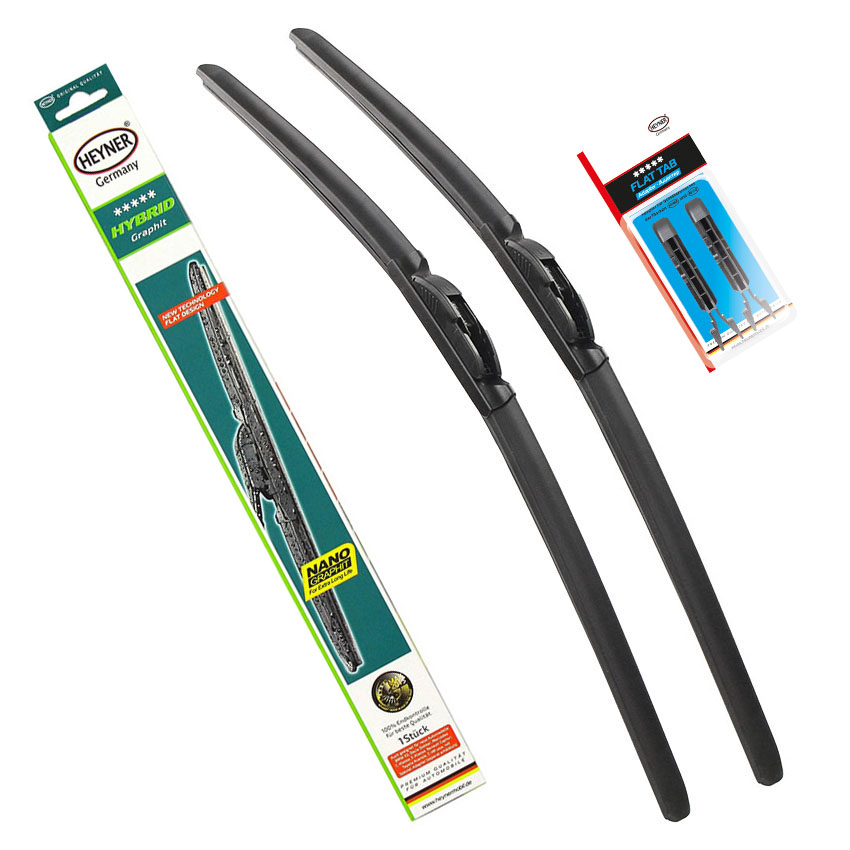 Σετ μάκτρα υαλοκαθαριστήρα Heyner Hybrid για Audi A6 (C6)