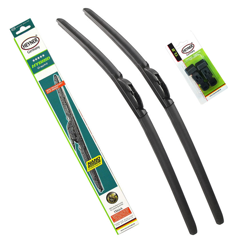 Σετ μάκτρα υαλοκαθαριστήρα Heyner Hybrid για Renault Captur (J5) Facelift