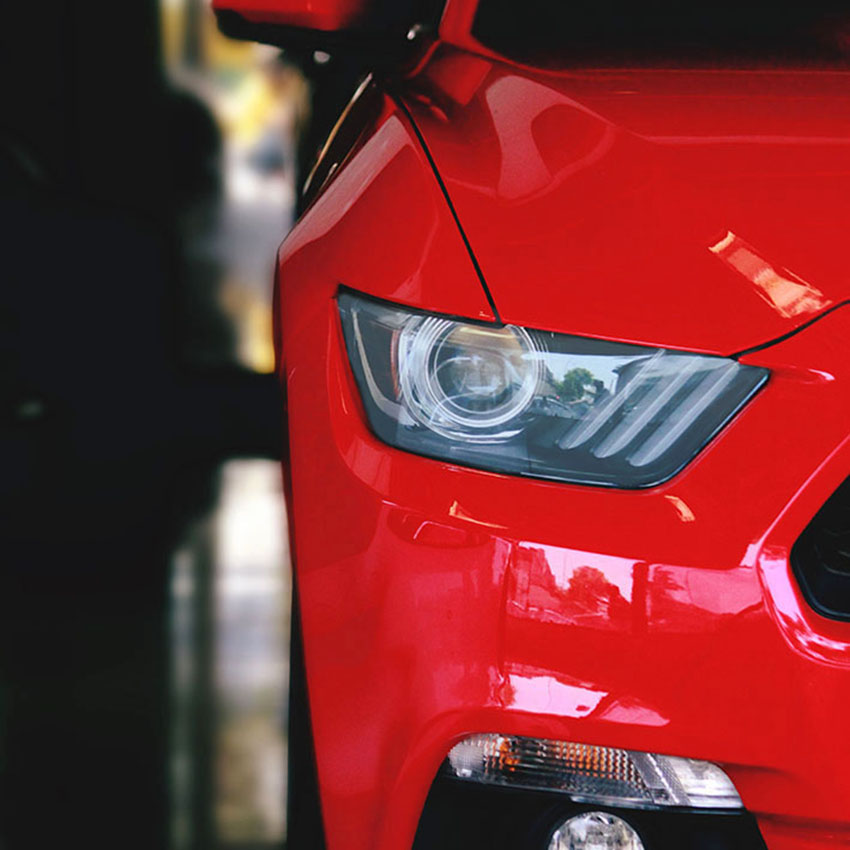 Μεμβράνη φαναριών 30cm x 10m Light Blue