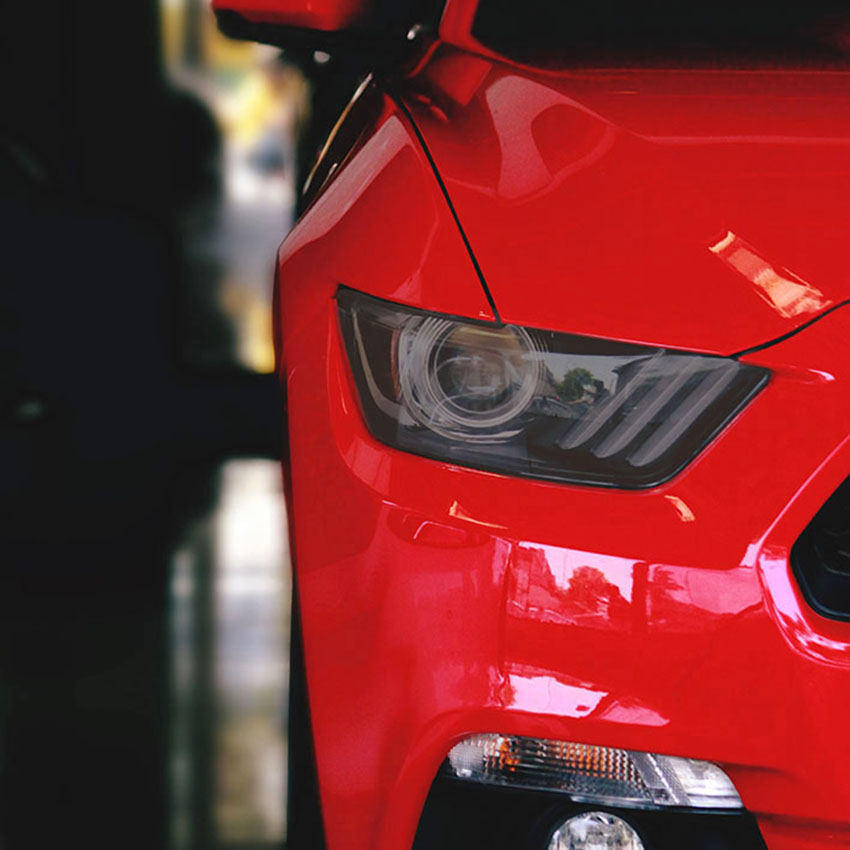 Μεμβράνη φαναριών 40cm x 10m Dark Black