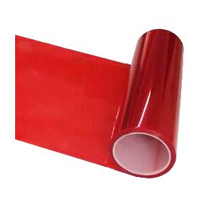 Μεμβράνη φαναριών 30cm x 10m Red