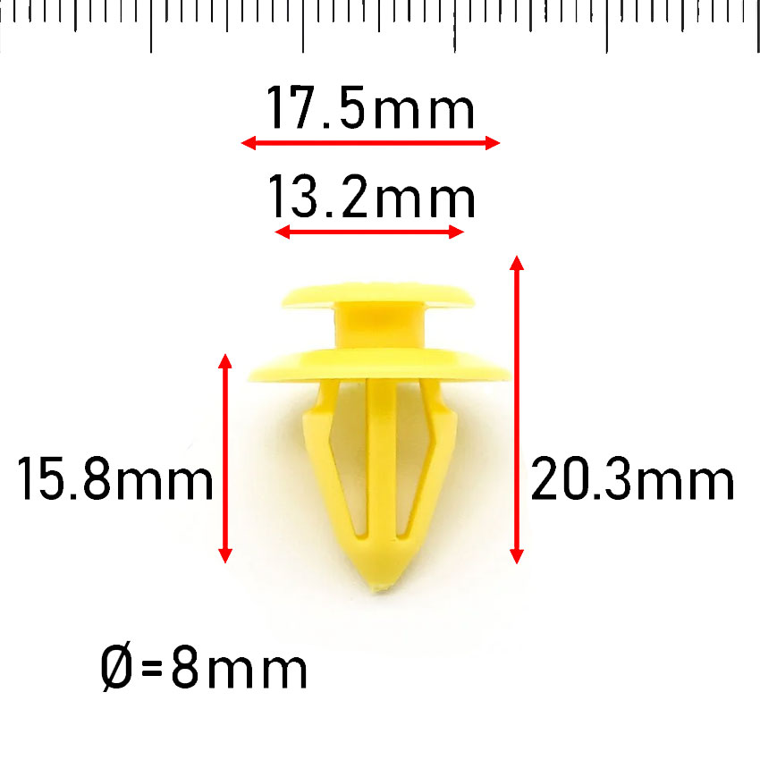 Κλιπ ταπετσαρίας πόρτας για Audi / Opel