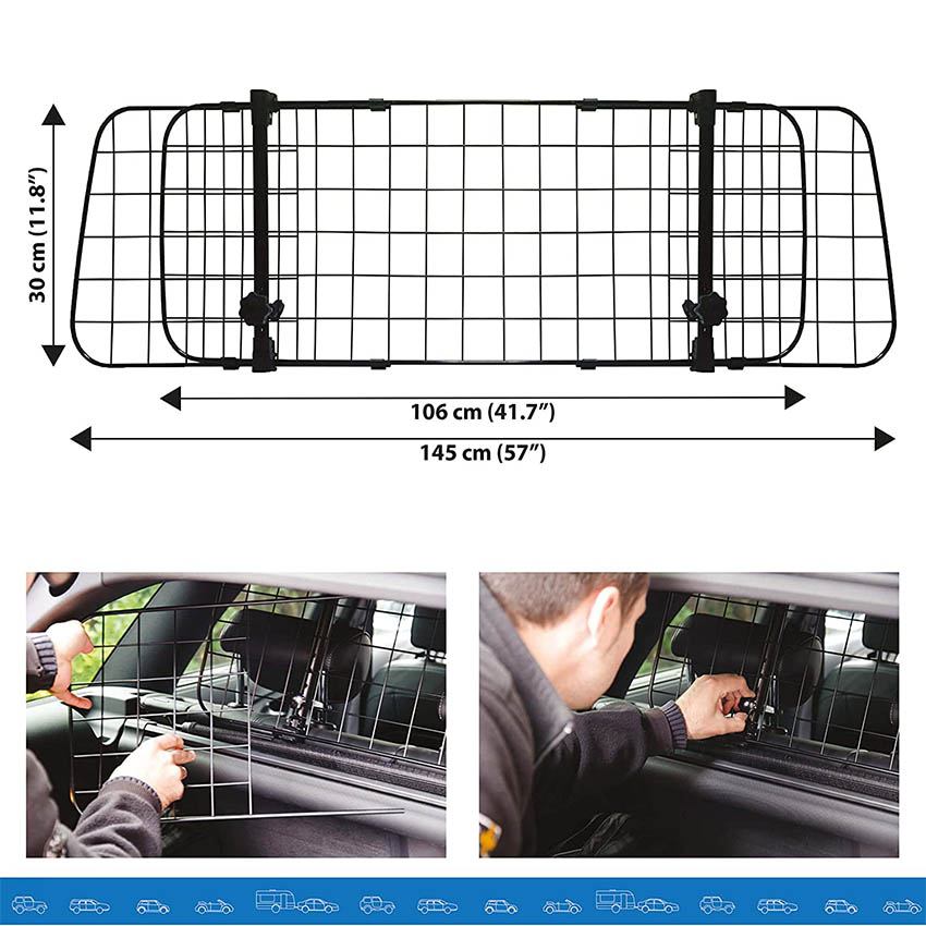 Διαχωριστικό πλέγμα πορτμπαγάζ μεταλλικό