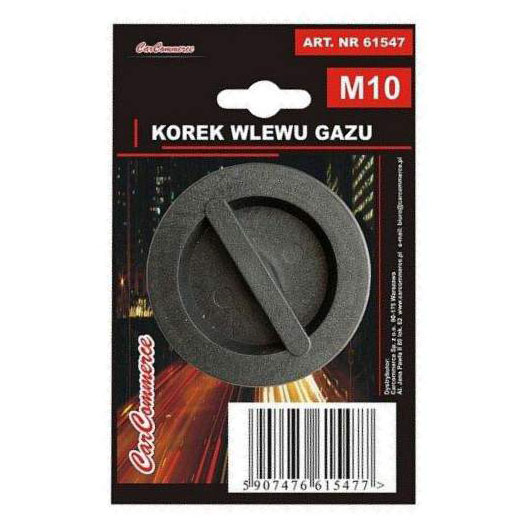 Πλαστική τάπα καυσίμου LPG (υγραέριο) με σπείρωμα M10