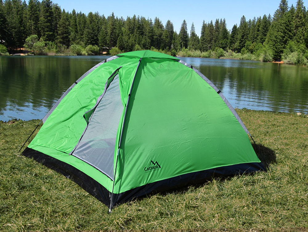 Σκηνή camping 3 ατόμων Triglav 200x200x130cm PU3000mm