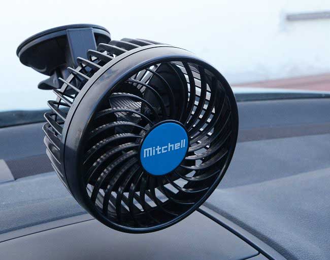 Ανεμιστήρας Mitchell 24V HX-T702 με βεντούζα