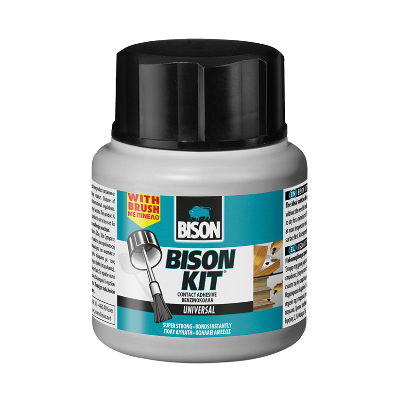 Βενζινόκολλα Bison kit με πινέλο 125ml