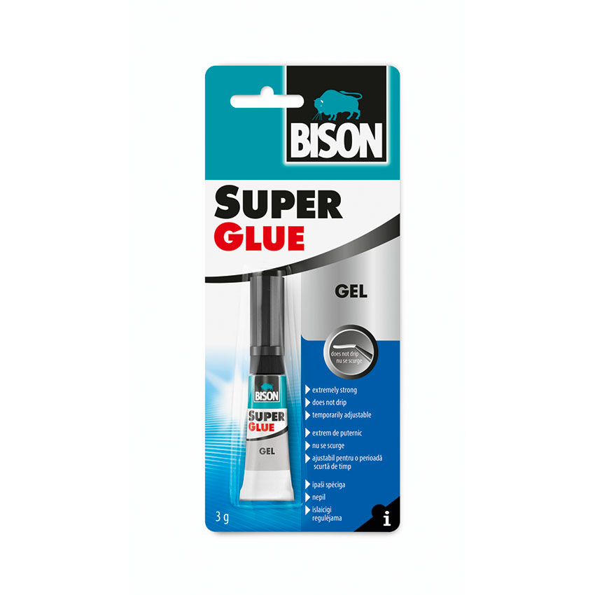 Κόλλα στιγμής Bison Super Glue Gel 3g