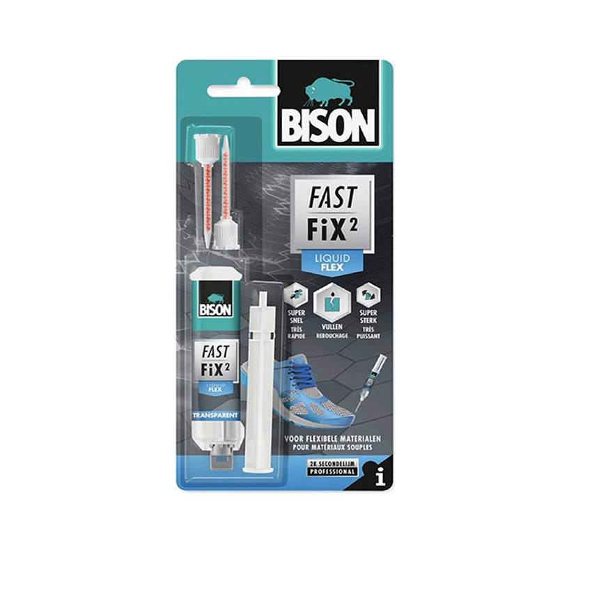 Κόλλα Bison Fast Fix² Liquid Flex δυο συστατικών 10g