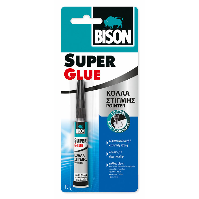 Κόλλα στιγμής Bison Super Glue Pointer 10g