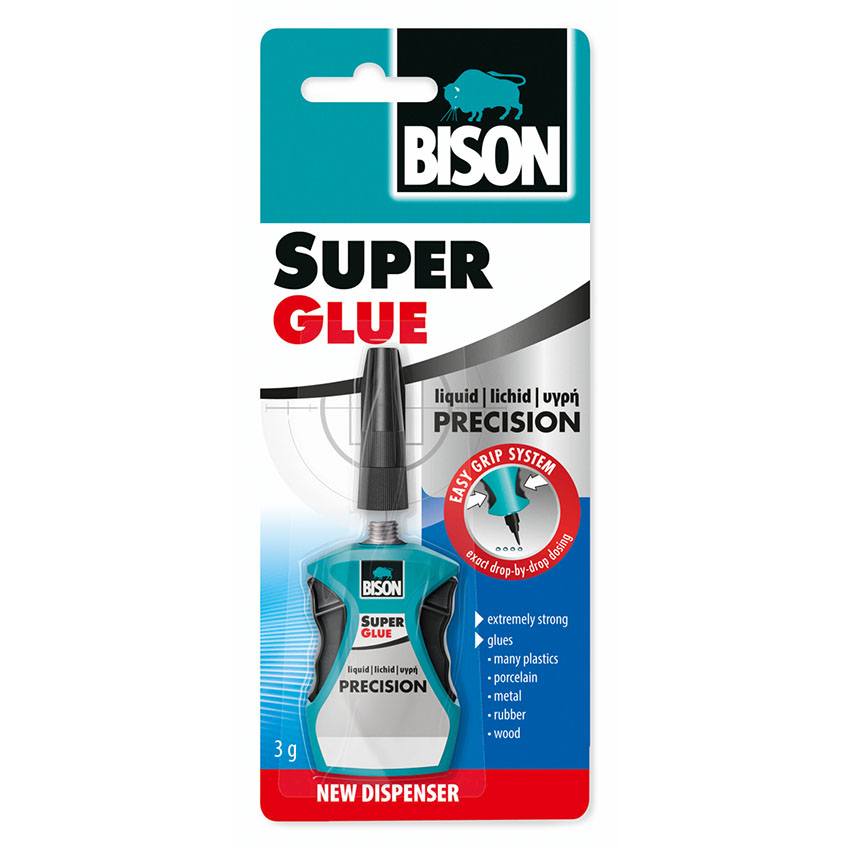 Κόλλα στιγμής Bison Super Glue Precision 3g