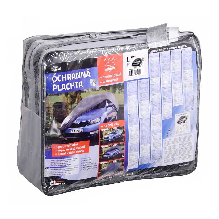 Κουκούλα αυτοκινήτου αδιάβροχη L