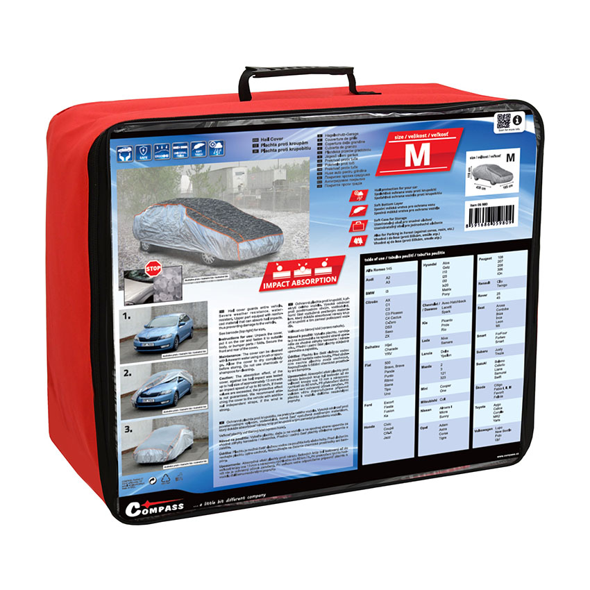 Kουκούλα αυτοκινήτου ενισχυμένη για χαλάζι Μ