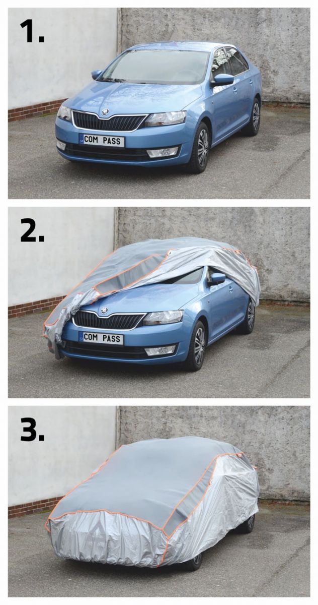 Kουκούλα αυτοκινήτου ενισχυμένη για χαλάζι Μ