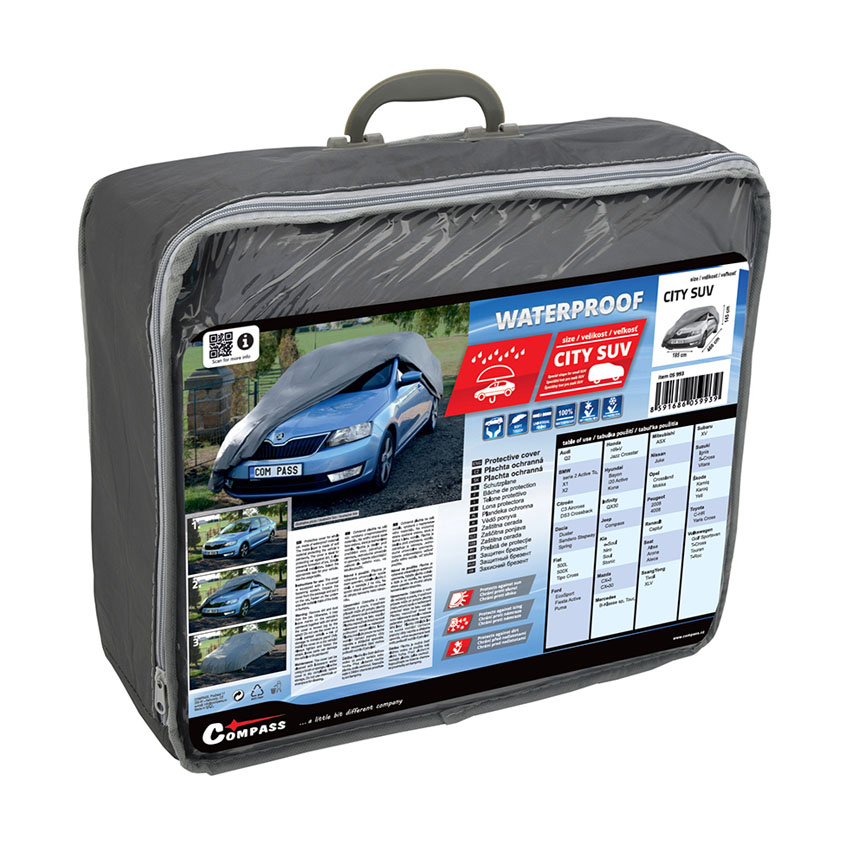 Κουκούλα αυτοκινήτου αδιάβροχη Full City SUV (460x185xΥ145cm)