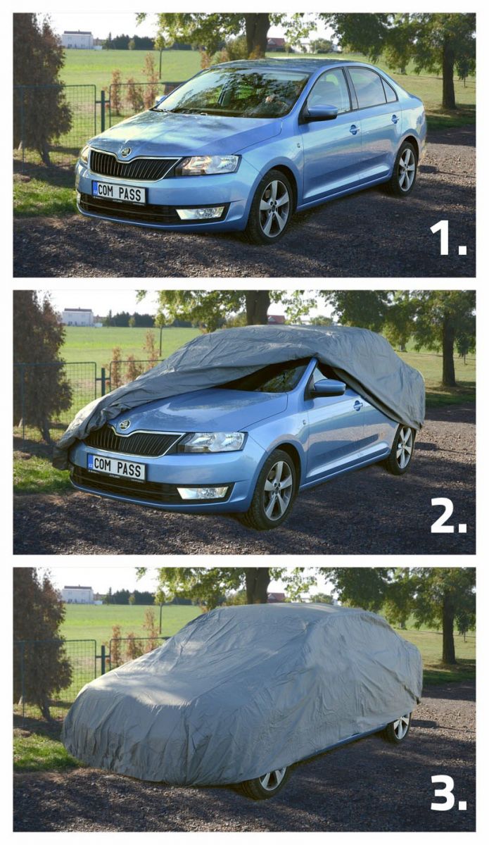 Κουκούλα αυτοκινήτου αδιάβροχη Full City SUV (460x185xΥ145cm)