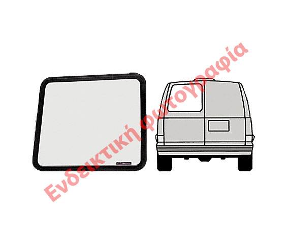 Οπίσθιο θερμ. κρύσταλλο αριστερής πόρτας για VW Caddy