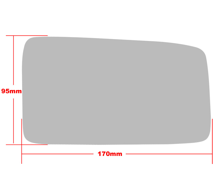 Δεξί κρύσταλλο για Renault 9