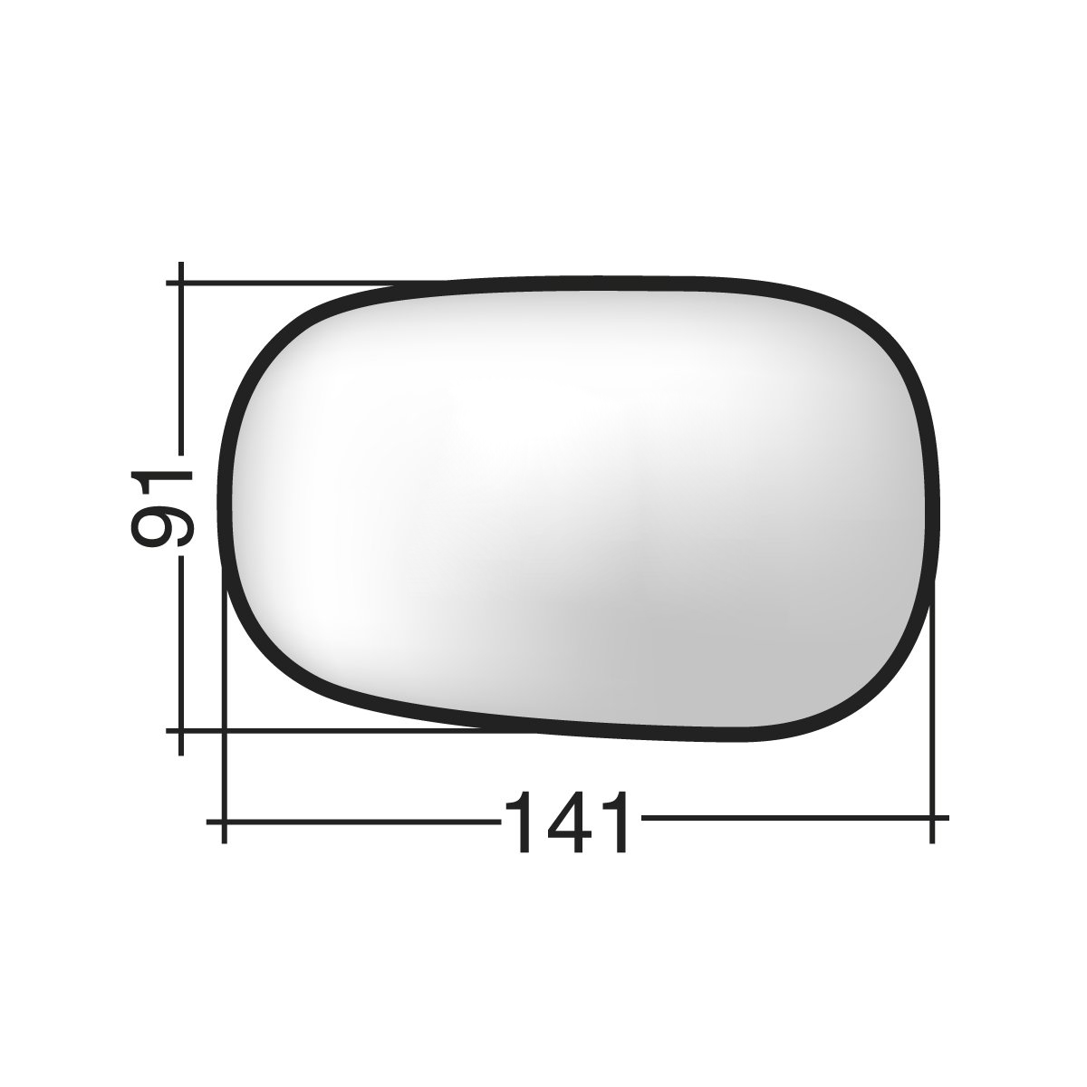 Κρύσταλλο για Ford KA